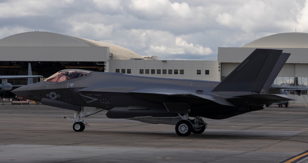 Marine Fighter Attack Squadron (VMFA) 251 receives the Marine Corps' first East Coast based F-35C