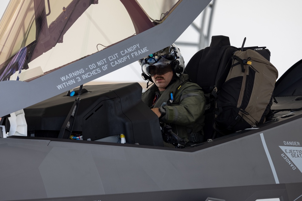 Marine Fighter Attack Squadron (VMFA) 251 receives the Marine Corps' first East Coast based F-35C