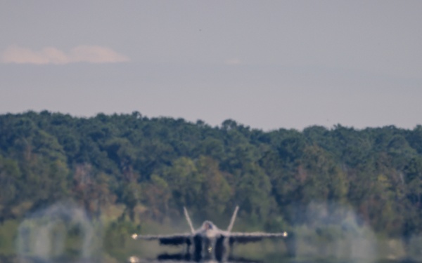 Marine Fighter Attack Squadron (VMFA) 251 receives the Marine Corps' first East Coast based F-35C