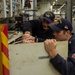 USS Ronald Reagan (CVN 76) Sailors conduct maintenance