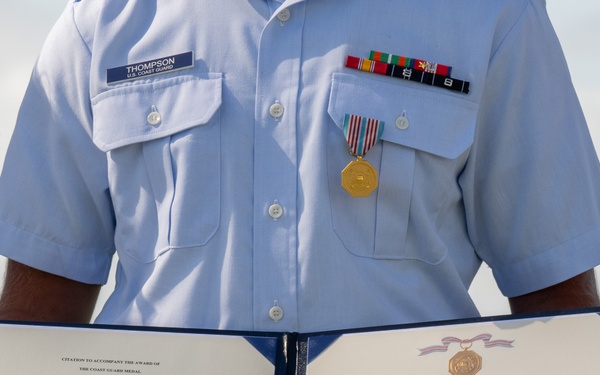 Los Angeles Based Coast Guard member receives Coast Guard Medal