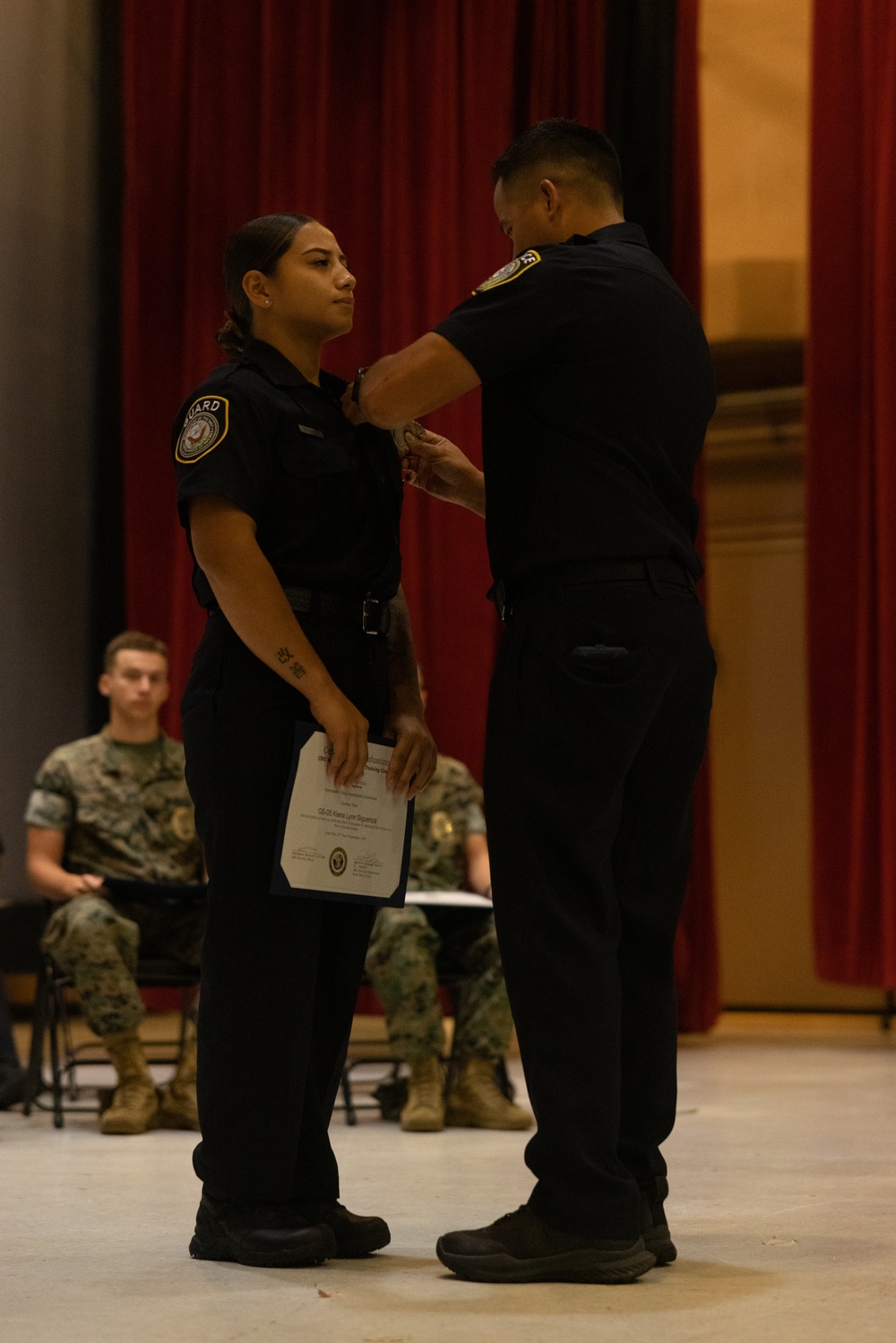 Marines, Civilians graduate Naval Security Guard Training Course