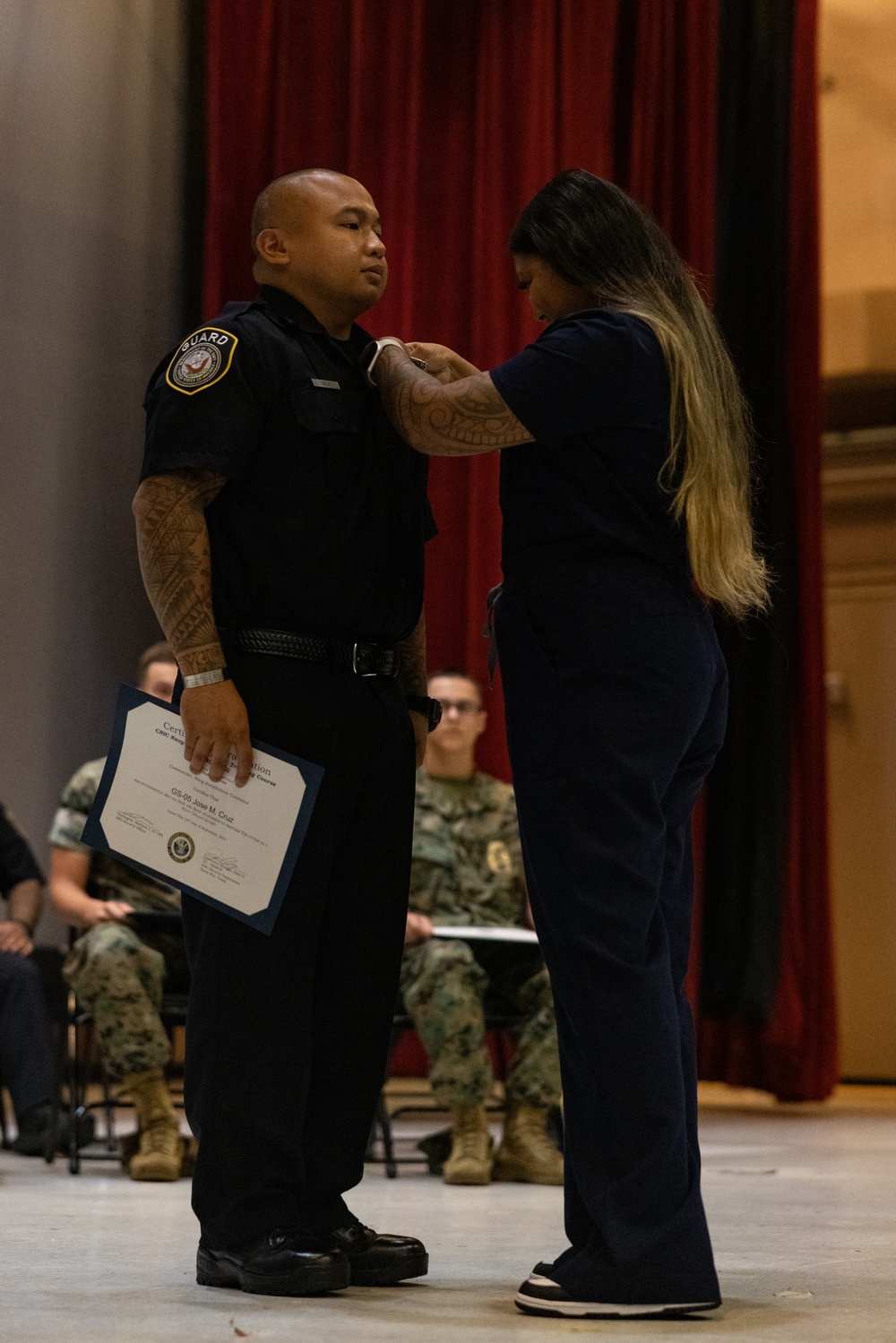 Marines, Civilians graduate Naval Security Guard Training Course