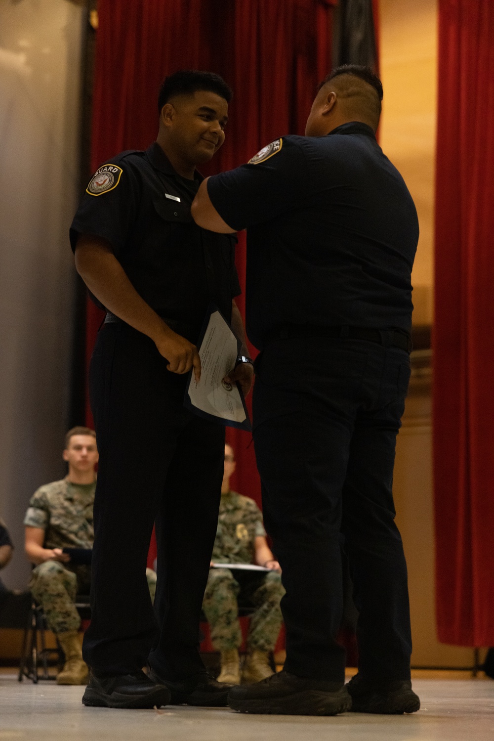 Marines, Civilians graduate Naval Security Guard Training Course