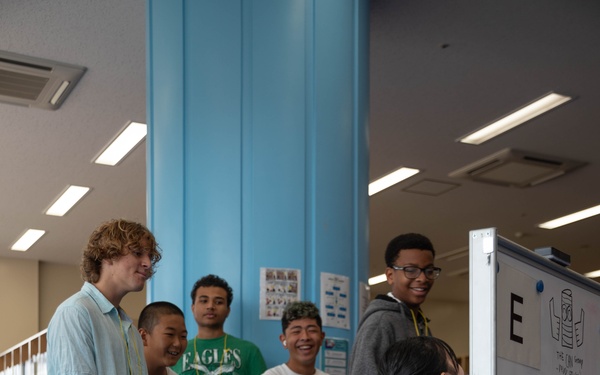 Cultural Exchange: Local students plant SEEDs of friendship