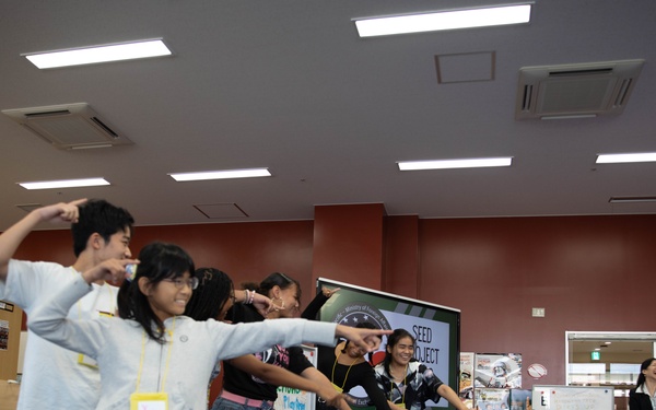 Cultural Exchange: Local students plant SEEDs of friendship