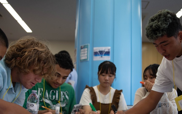 Cultural Exchange: Local students plant SEEDs of friendship