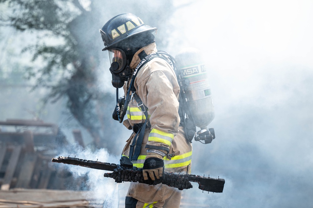 Reserve Airmen Join Forces with Marines, Army, and Local Firefighters for Fire Training in Maui