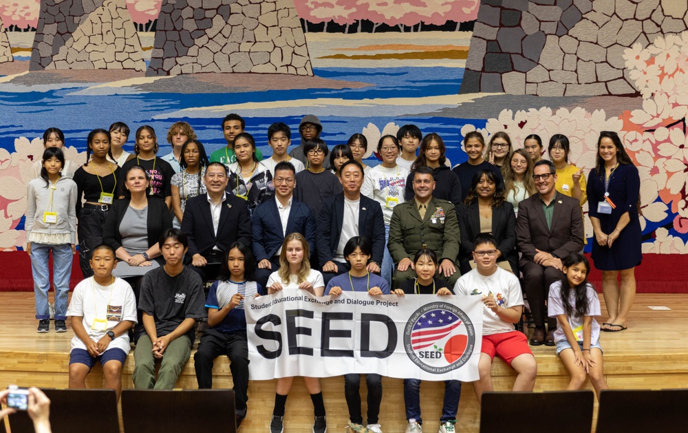 Cultural Exchange: Local students plant SEEDs of friendship