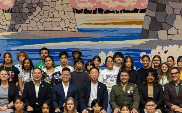 Cultural Exchange: Local students plant SEEDs of friendship