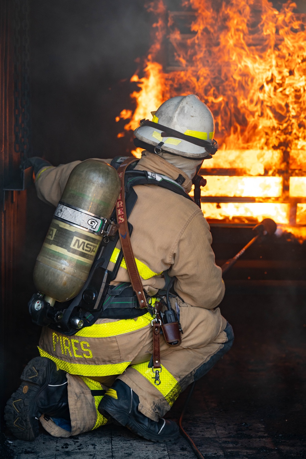 Reserve Airmen Join Forces with Marines, Army, and Local Firefighters for Fire Training in Maui