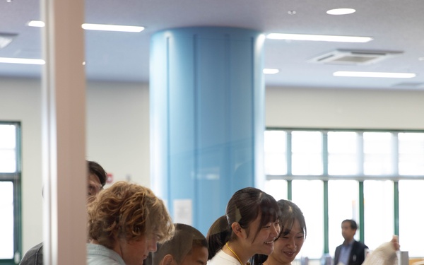 Cultural Exchange: Local students plant SEEDs of friendship