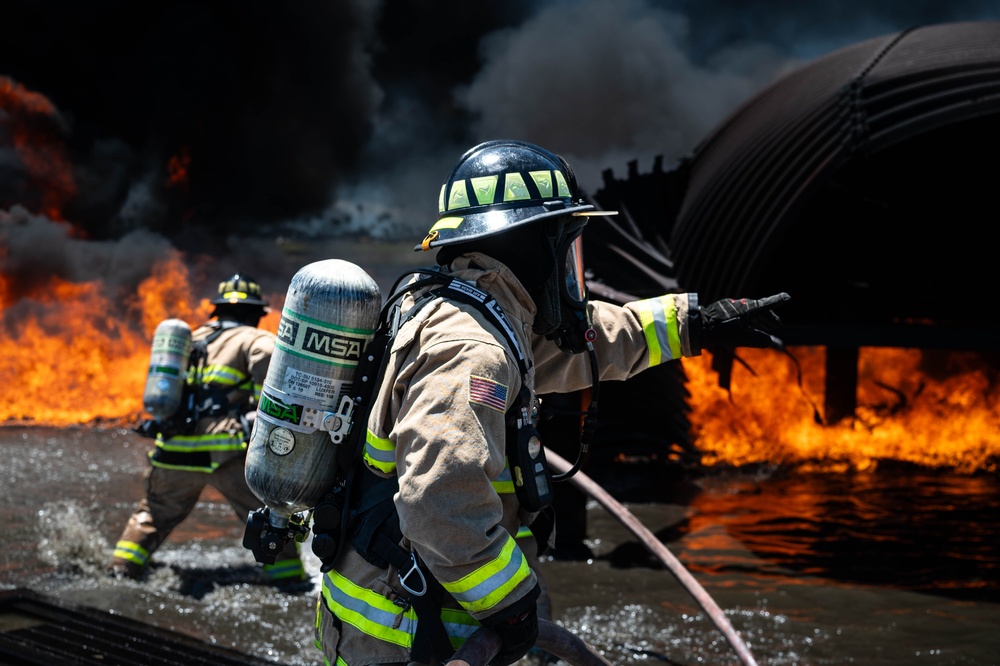 Reserve Airmen Join Forces with Marines, Army, and Local Firefighters for Fire Training in Maui