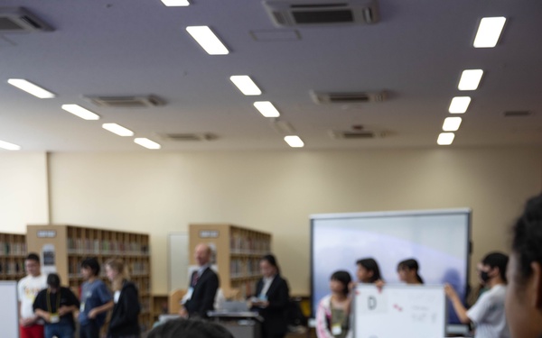 Cultural Exchange: Local students plant SEEDs of friendship