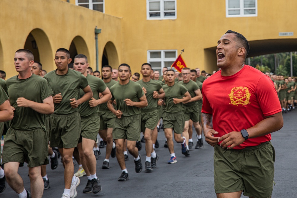 Charlie Company Motivational Run