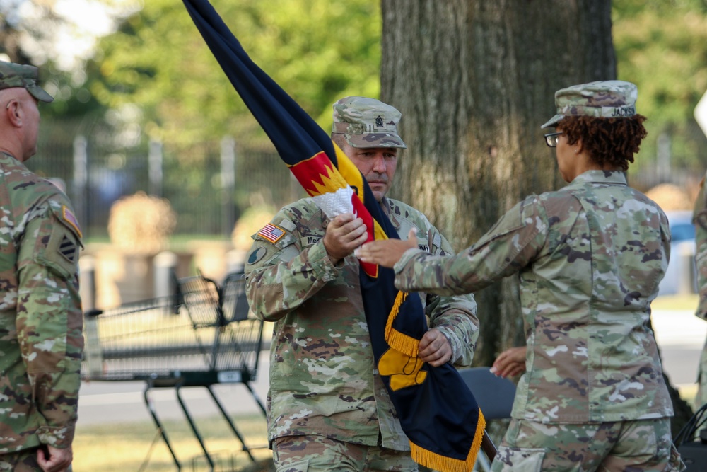 District of Columbia National Guard, 74th Troop Command soldiers, hold Assumption of Responsibility Ceremony,