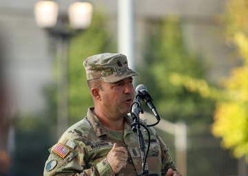 District of Columbia National Guard, 74th Troop Command soldiers, hold Assumption of Responsibility Ceremony