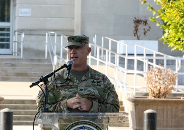District of Columbia National Guard, 74th Troop Command soldiers, hold Assumption of Responsibility Ceremony
