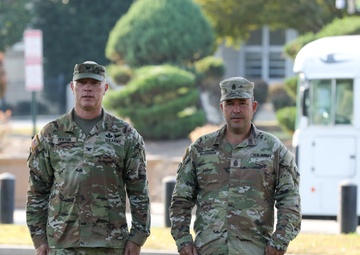 District of Columbia National Guard, 74th Troop Command soldiers, hold Assumption of Responsibility Ceremony
