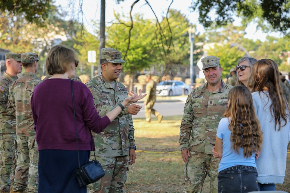 District of Columbia National Guard, 74th Troop Command soldiers, hold Assumption of Responsibility Ceremony