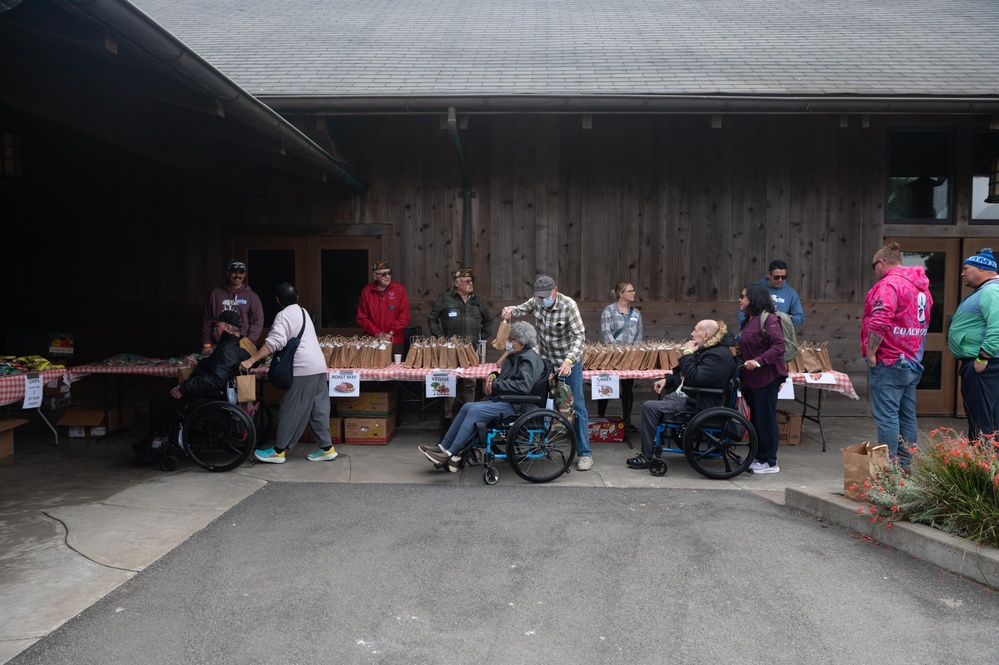 129th RQW Supporting Veterans at the SF Zoo