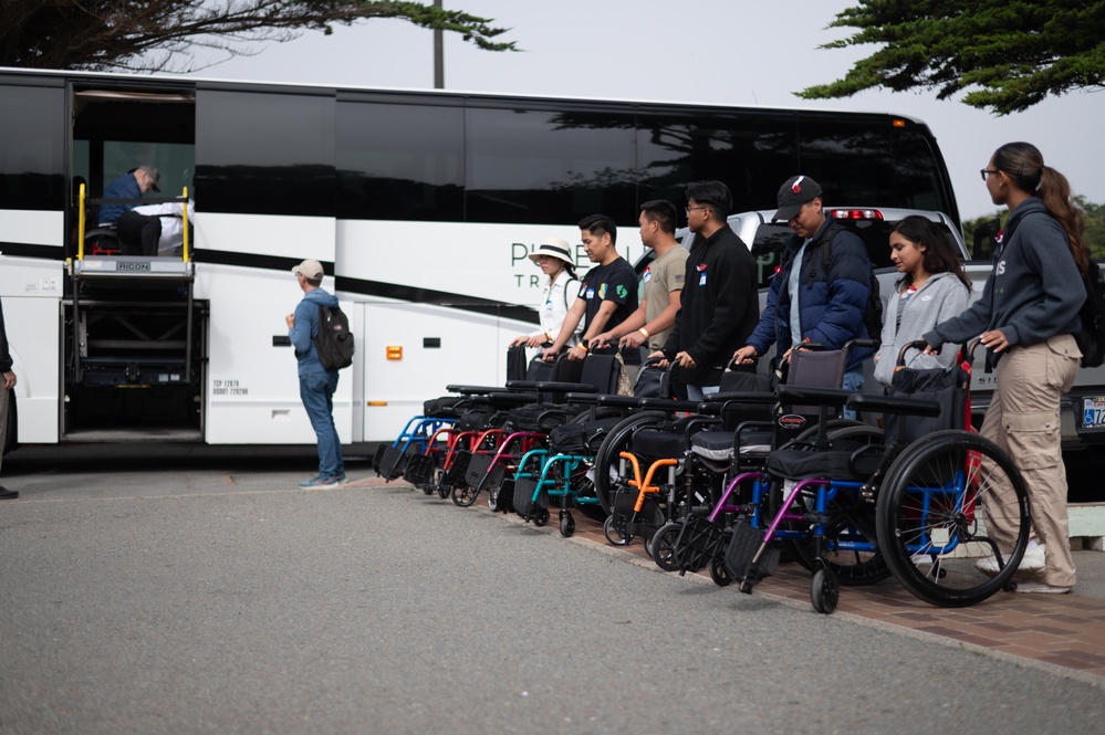 129th RQW Supporting Veterans at the SF Zoo