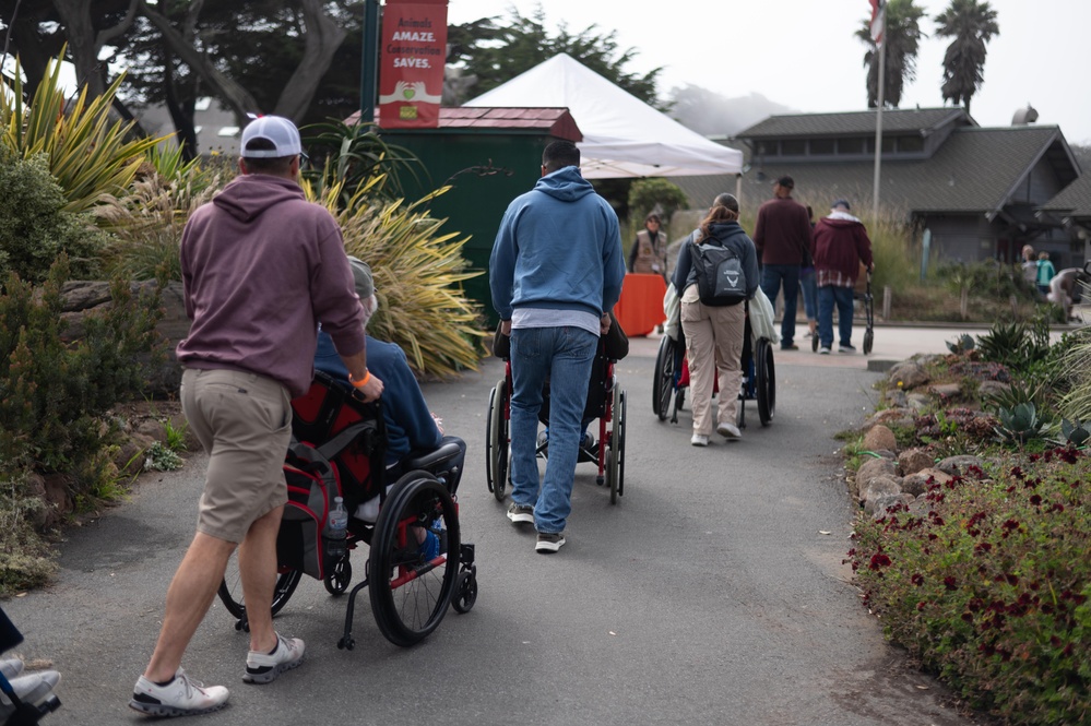 129th RQW Supporting Veterans at the SF Zoo