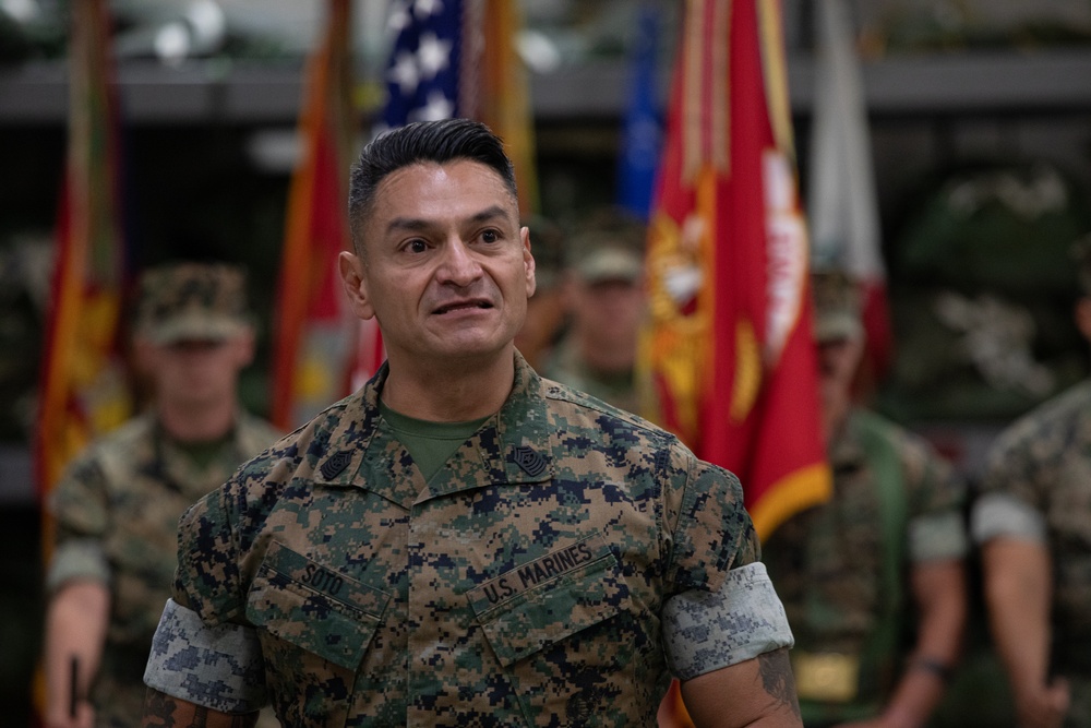 CLR-3 Relief and Appointment Ceremony and Sgt. Maj. Soto Jr.'s Retirement Ceremony