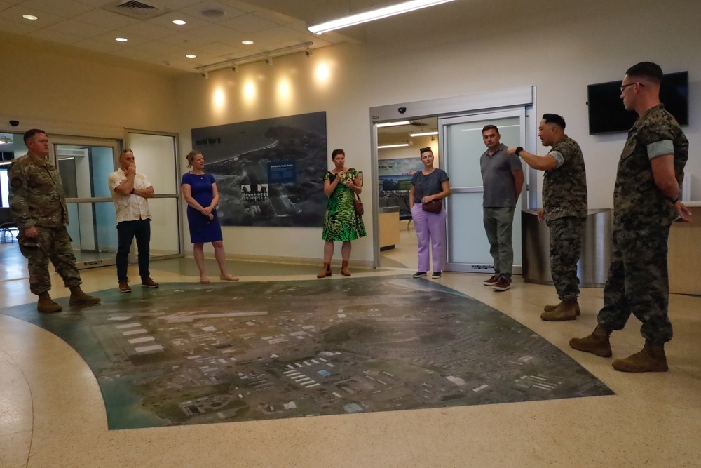 Australian, INDOPACOM infrastructure planners tour MCBH