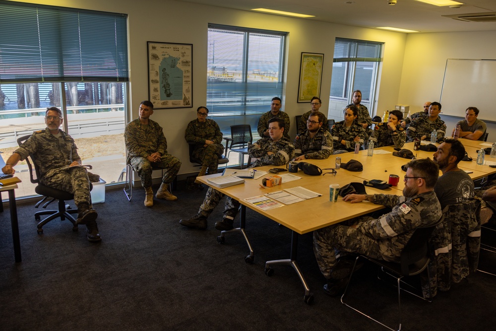 MRF-D 24.3: U.S. Sailors, Royal Australian Navy participates in OPRES Resilience, BattleSMART brief, tour ADV Cape Pillar