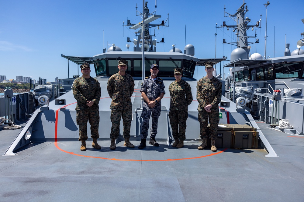 MRF-D 24.3: U.S. Sailors, Royal Australian Navy participates in OPRES Resilience, BattleSMART brief, tour ADV Cape Pillar