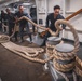 George Washington Sailors conduct Sea and Anchor detail