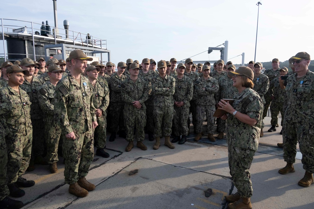 CNO Awards First Arctic Service Medals