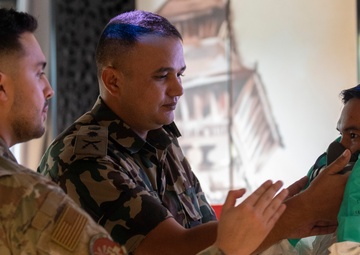 U.S. and Nepali armed forces conduct hands-on training during Pacific Angel 24-2