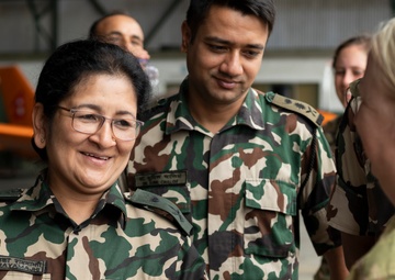 U.S. and Nepali armed forces conduct hands-on training during Pacific Angel 24-2