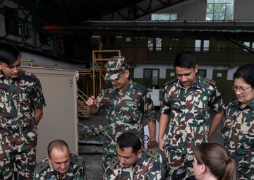 U.S. and Nepali armed forces conduct hands-on training during Pacific Angel 24-2