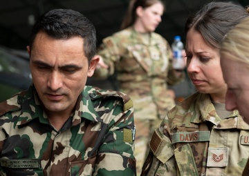 U.S. and Nepali armed forces conduct hands-on training during Pacific Angel 24-2