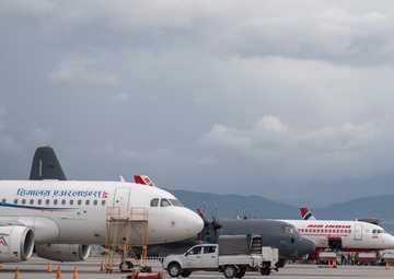 HC-130, participants arrive in Nepal for Pacific Angel 24-2