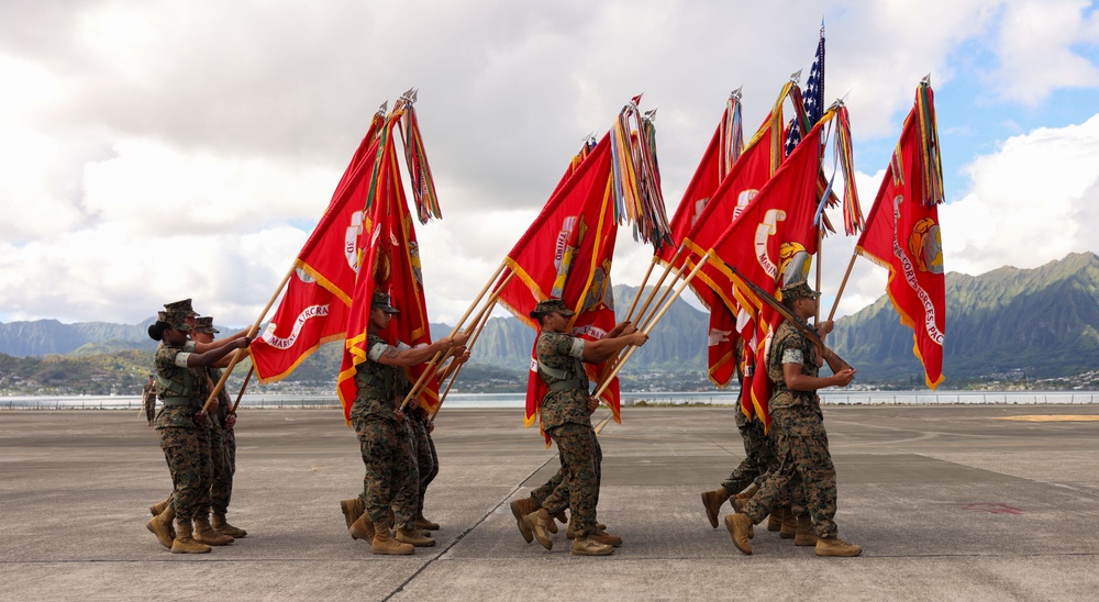 MARFORPAC Change of Command Rehearsals