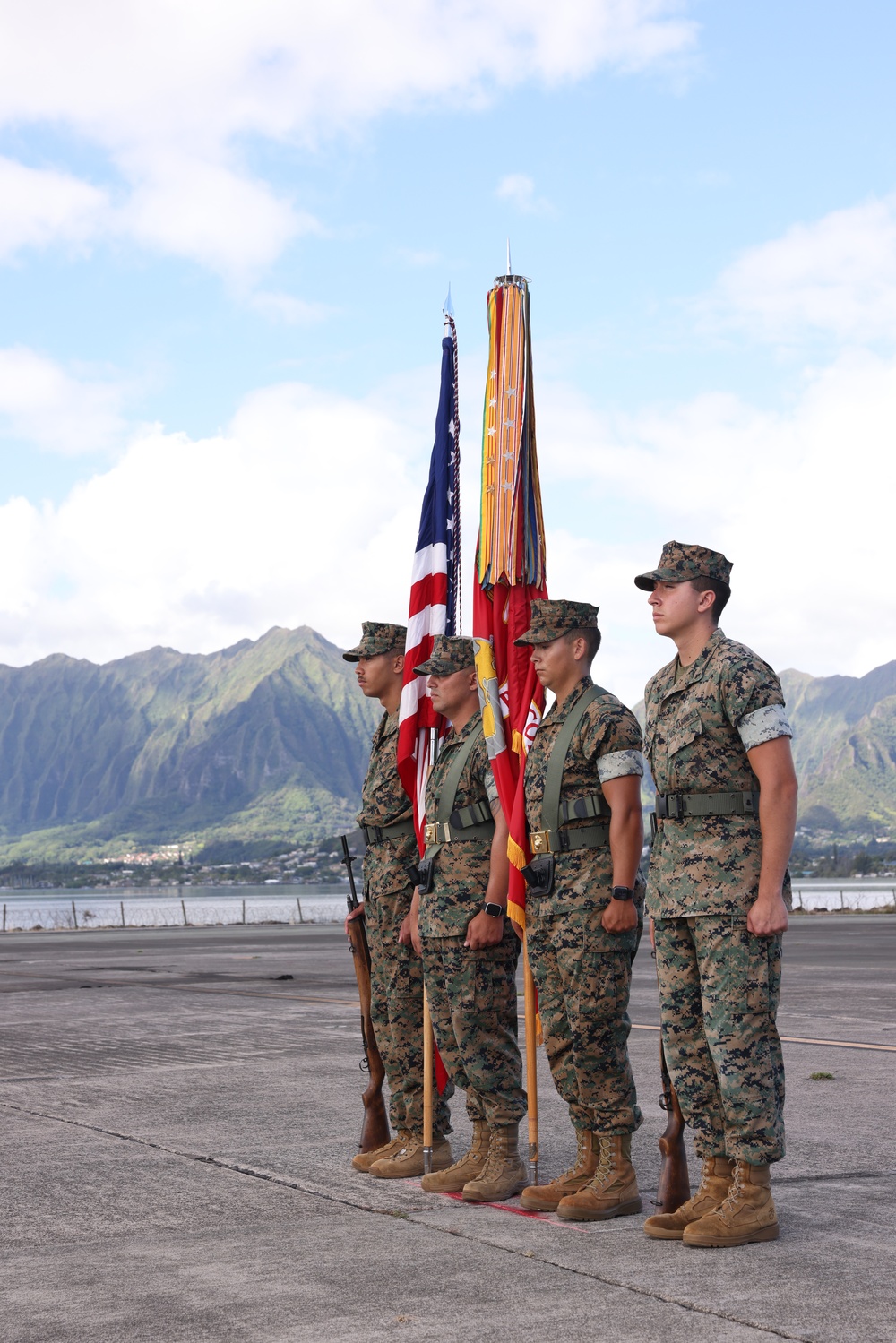 MARFORPAC Change of Command Rehearsals