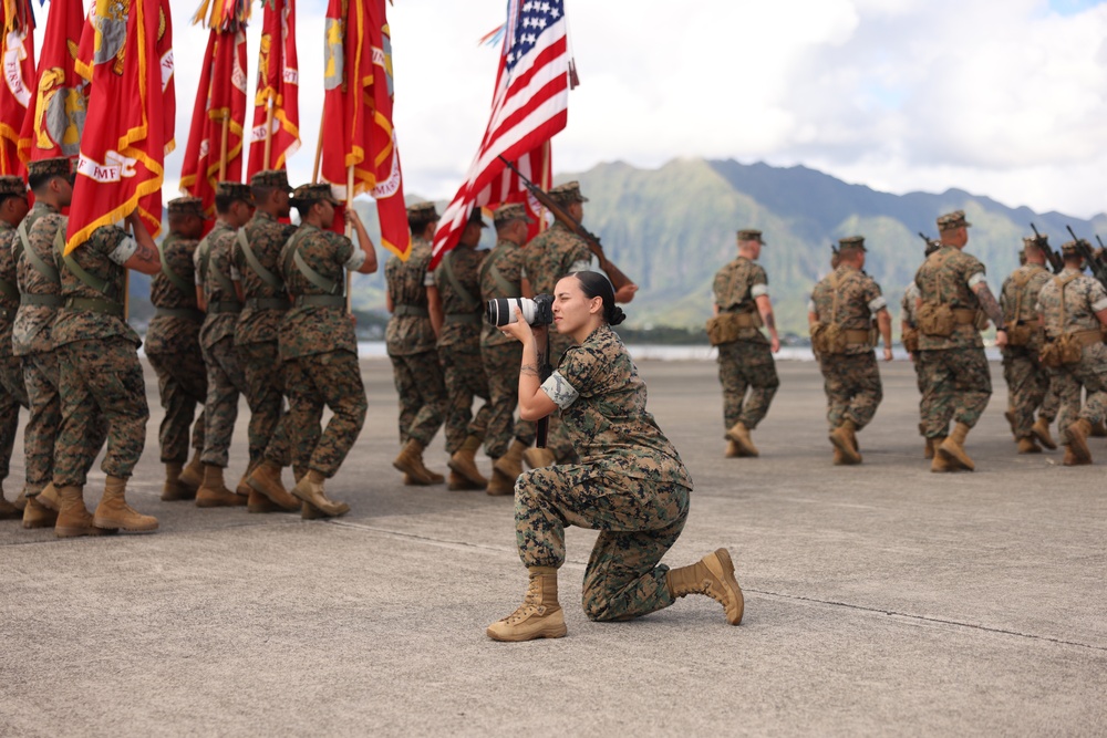 MARFORPAC Change of Command Rehearsals