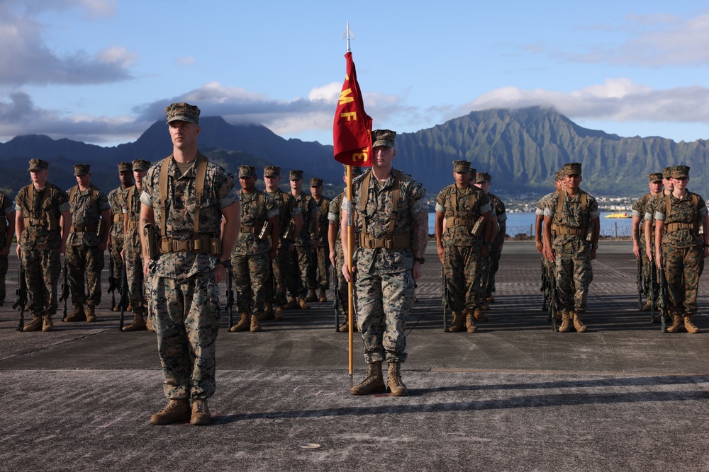 MARFORPAC Change of Command Rehearsals