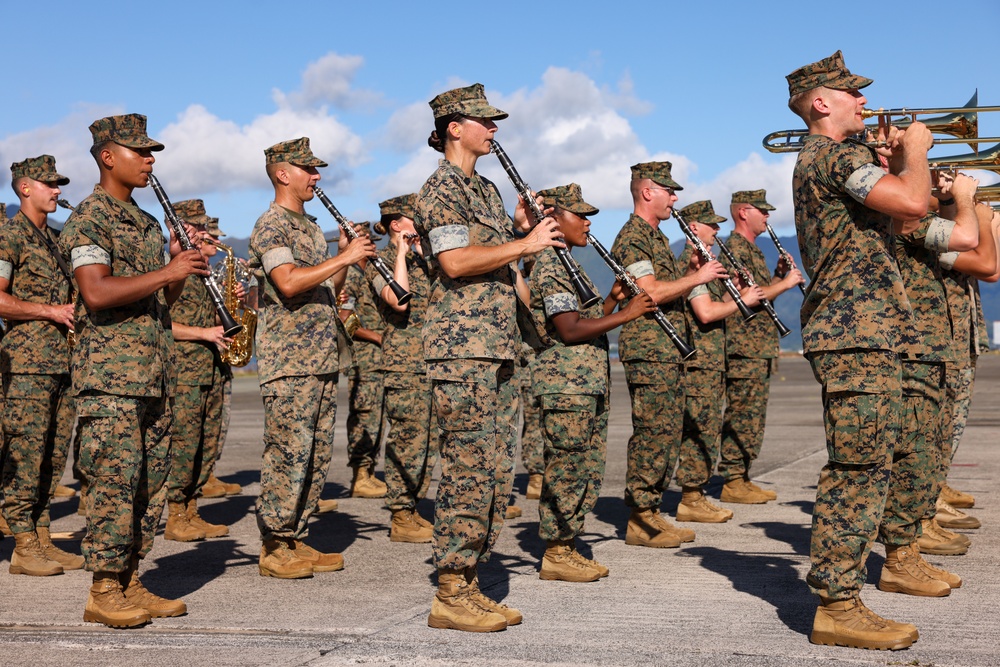 MARFORPAC Change of Command Rehearsals