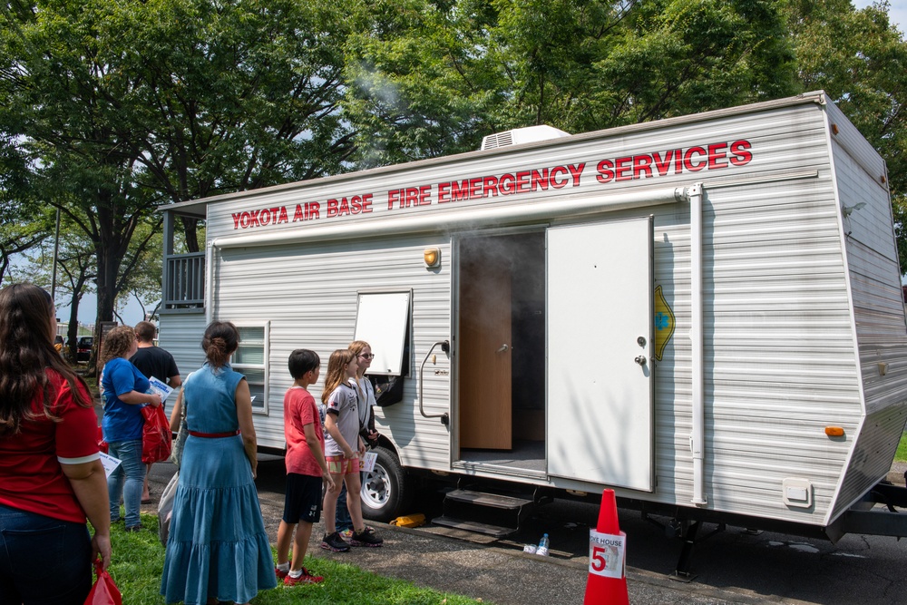 It’s HOT: 374 CES sparks fire safety awareness during Fire Prevention Week