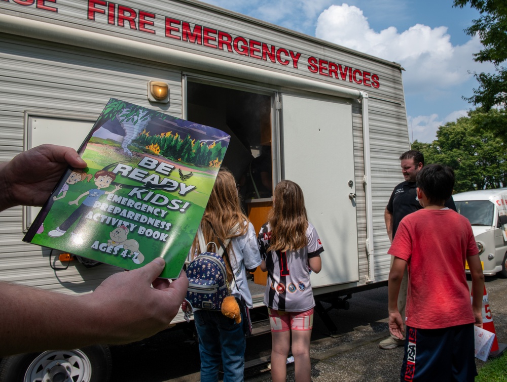 It’s HOT: 374 CES sparks fire safety awareness during Fire Prevention Week