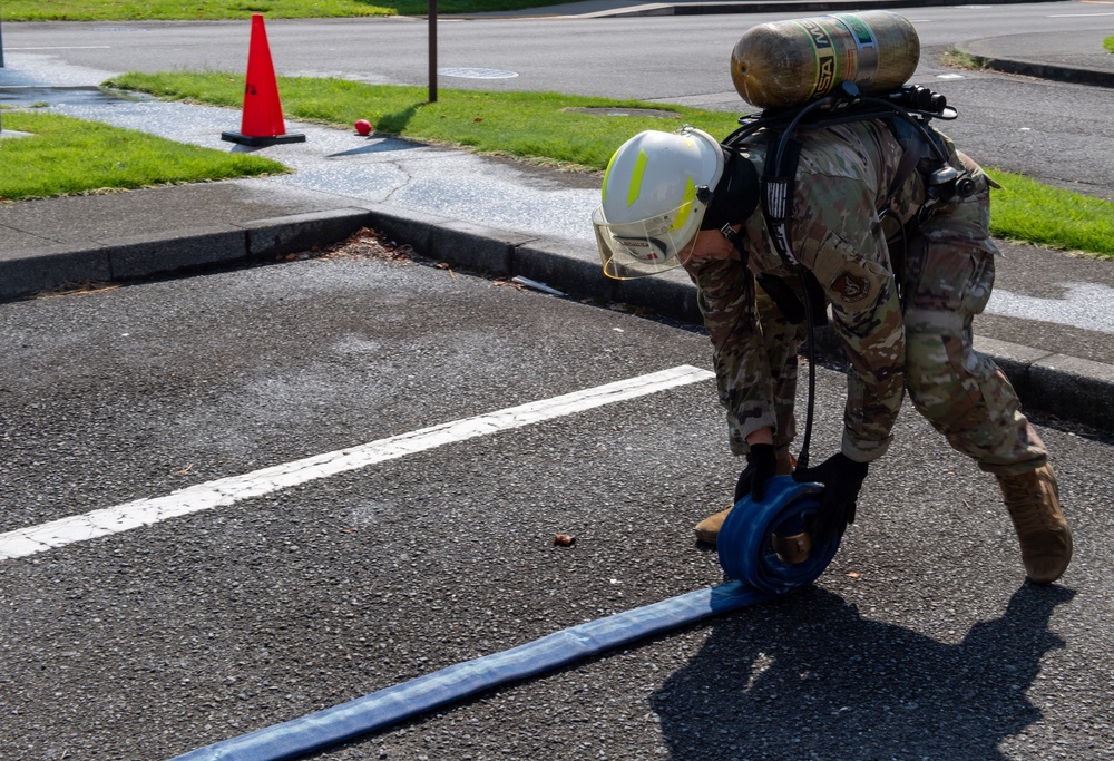 It’s HOT: 374 CES sparks fire safety awareness during Fire Prevention Week