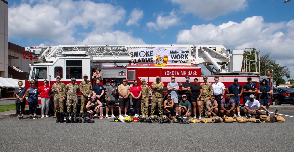 It’s HOT: 374 CES sparks fire safety awareness during Fire Prevention Week