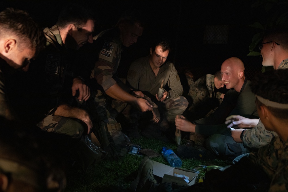 Pacific Marines in Tahiti: Allies and Partners