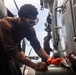 Cleaning Aircraft Aboard Theodore Roosevelt