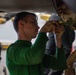 Maintaining Aircraft in Theodore Roosevelt's Hangar Bay